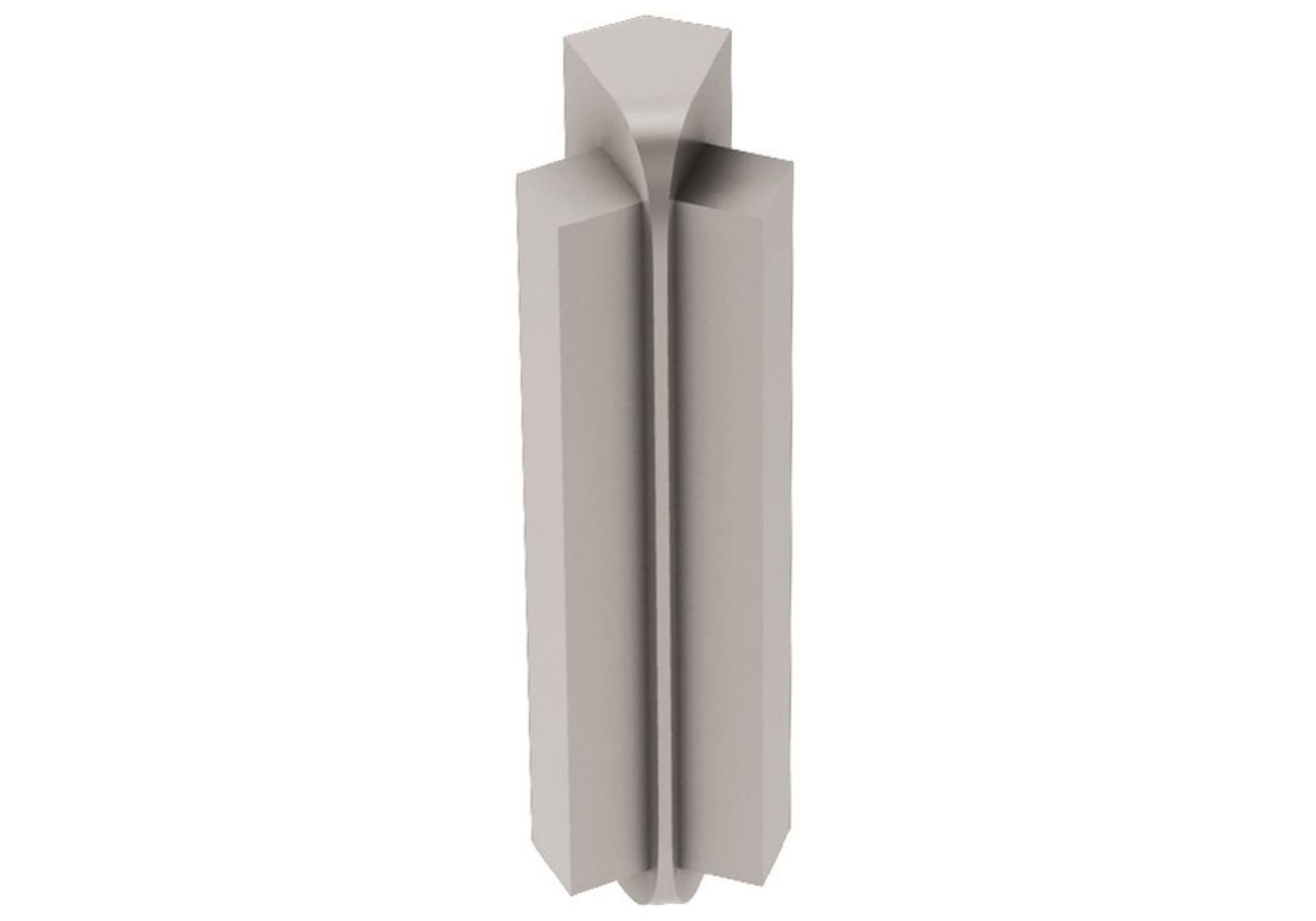 Schluter Rondec-Step-39 Coin Int 135° 1/2" Alum Mat I135RS125AE39