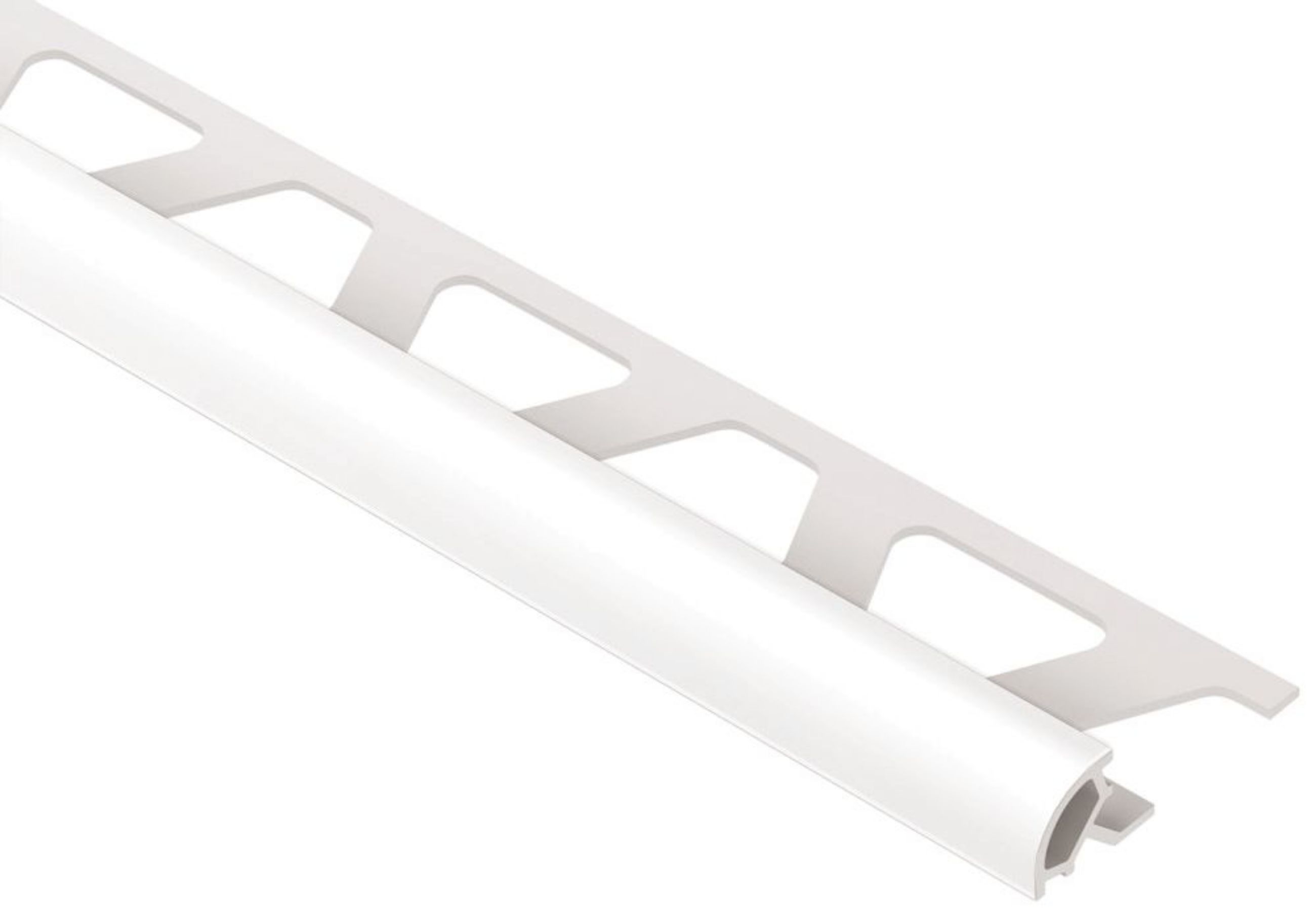 Schluter Rondec Profilé Rond 3/8" Pvc Blanc Éclatant PRO100BW