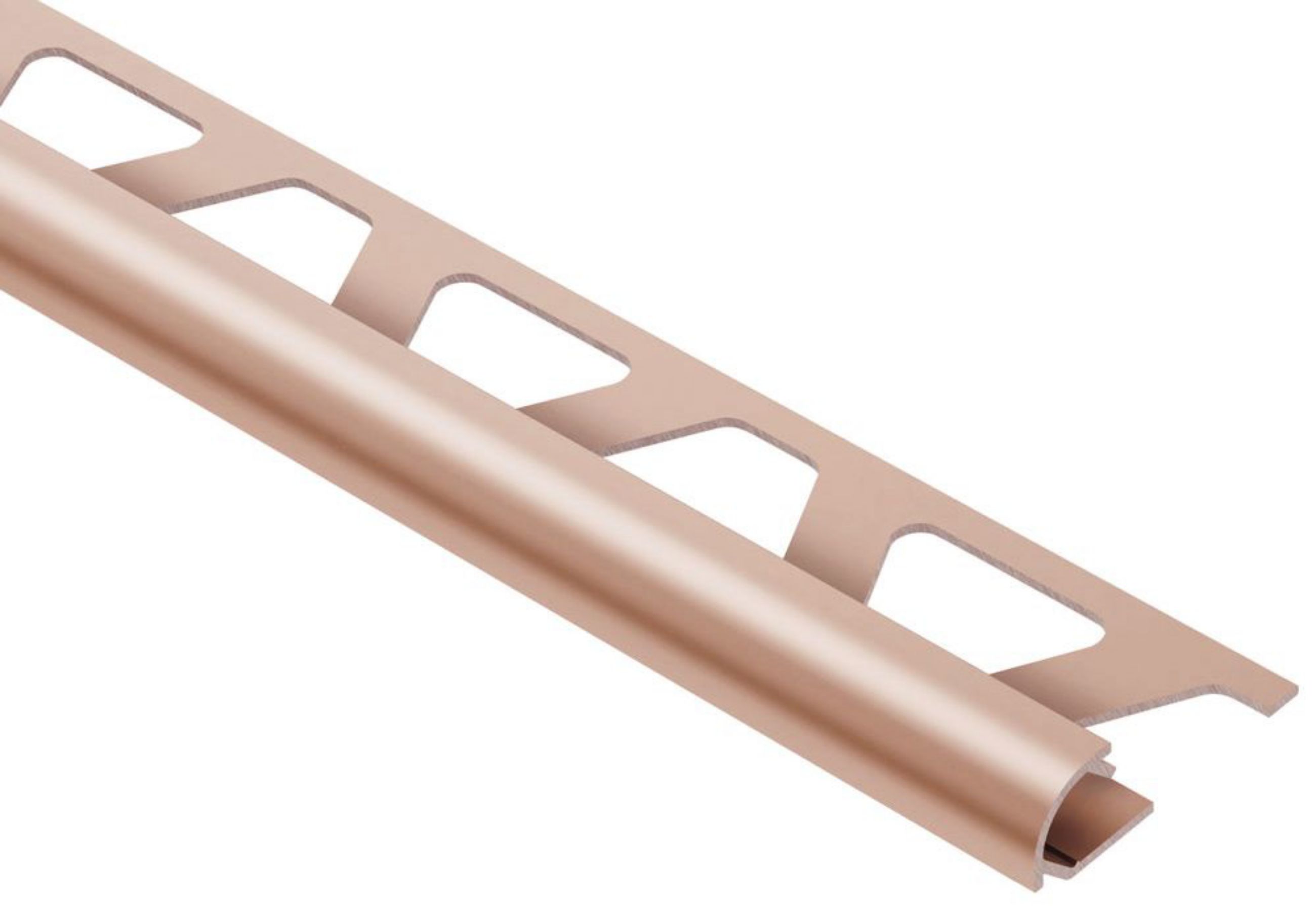 Schluter Rondec Profilé Rond 1/4" Alum Cuivre Mat RO60AK