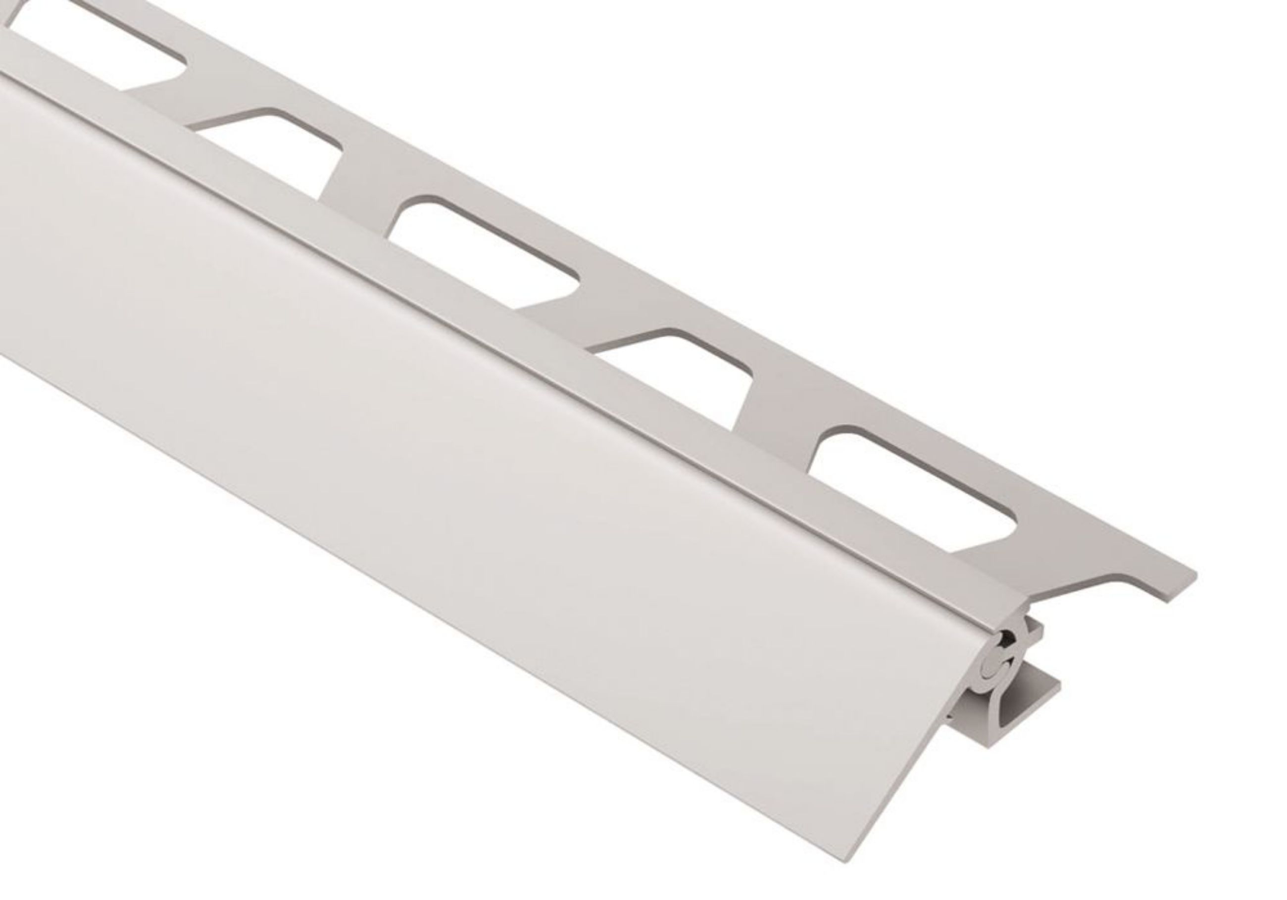 Schluter Reno-V 3/4" Transition 3/8" Alum Mat AEVT100B20