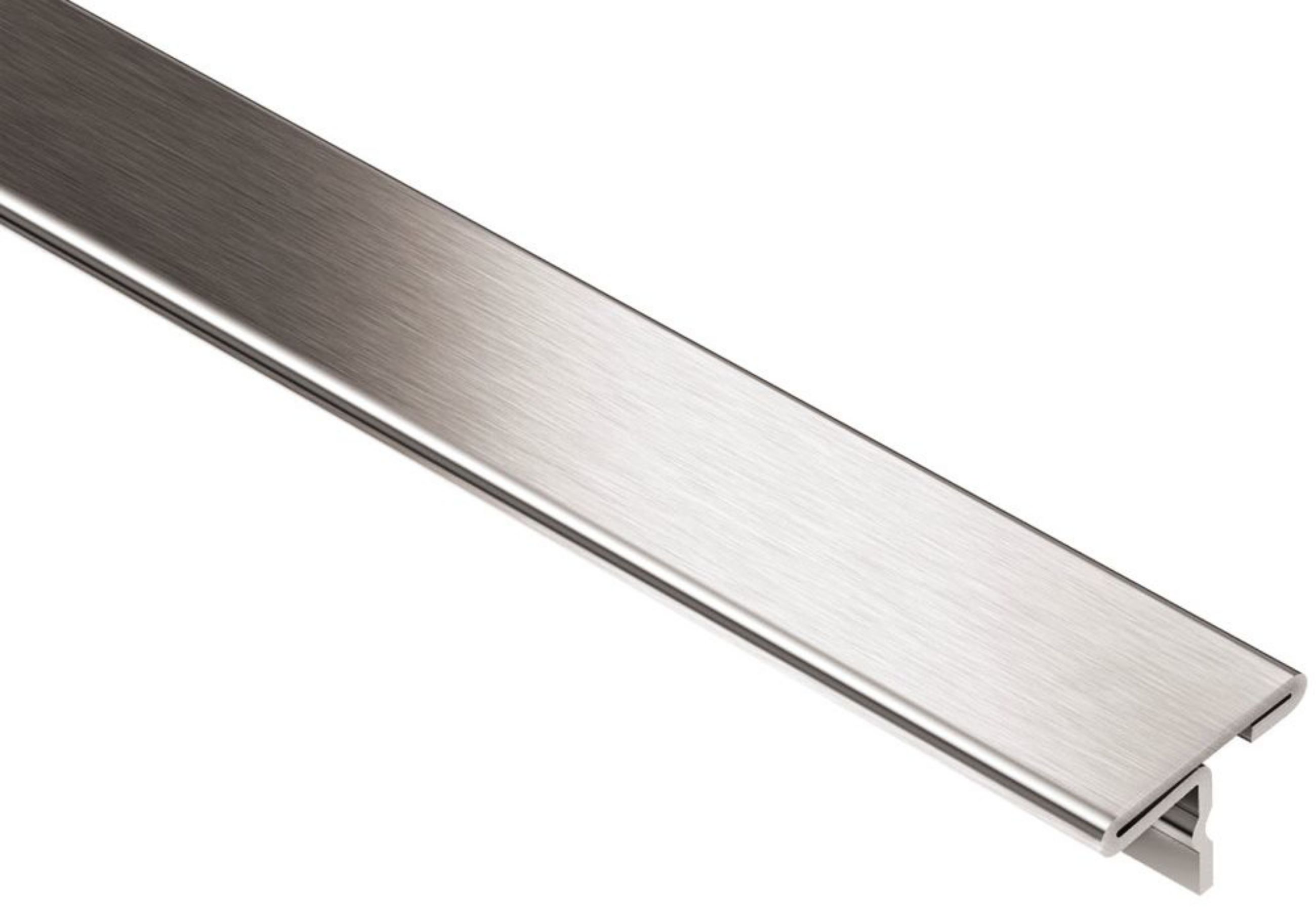 Schluter Reno-T 1"-Large Transition Inox Brossé T9/25EB