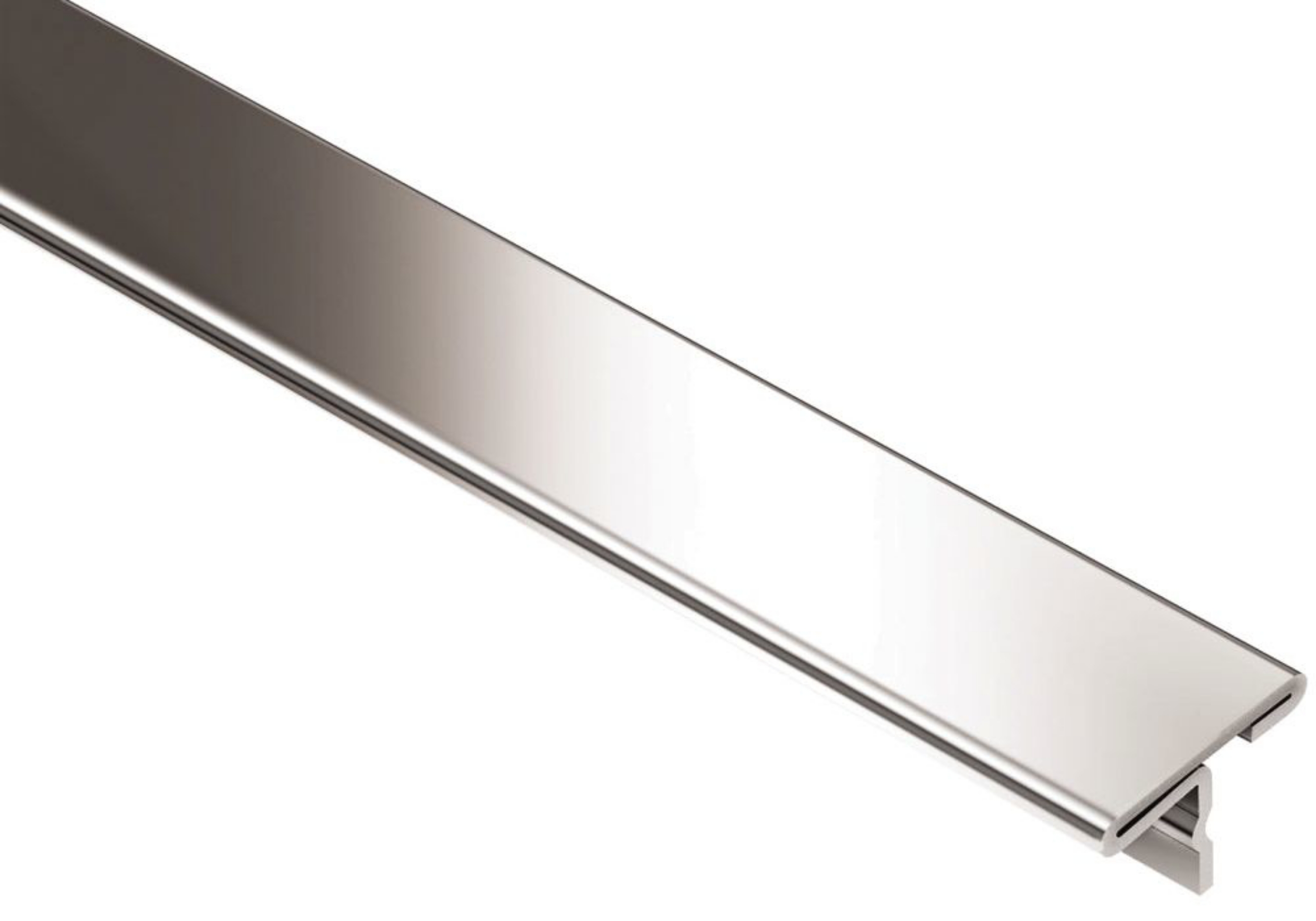Schluter Reno-T 17/32"-Large Transition Inox T9/14E