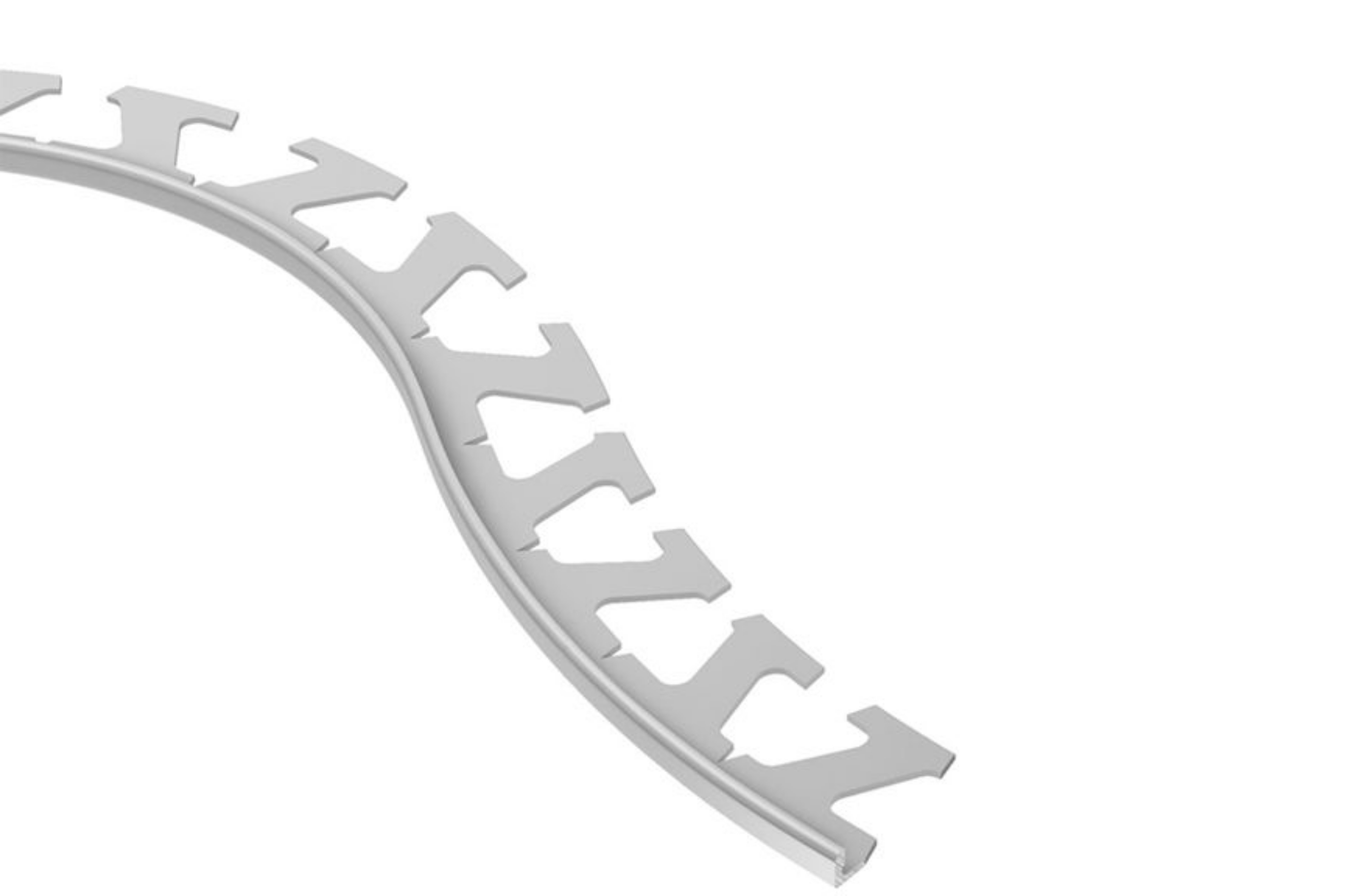 Schluter Deco-Radius 1/4"-Large 3/8" Alum Mat R/AE100D