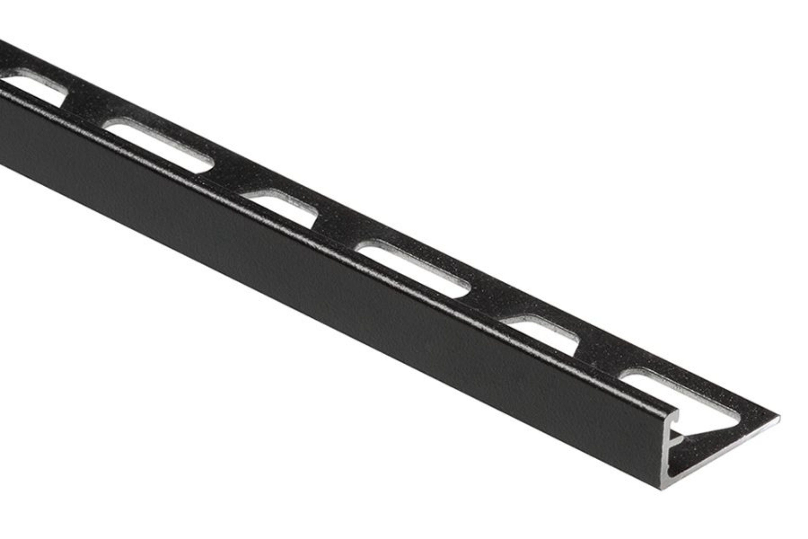 Schluter Schiene Profilé 1/2" Alum Noir Mat A125MGS