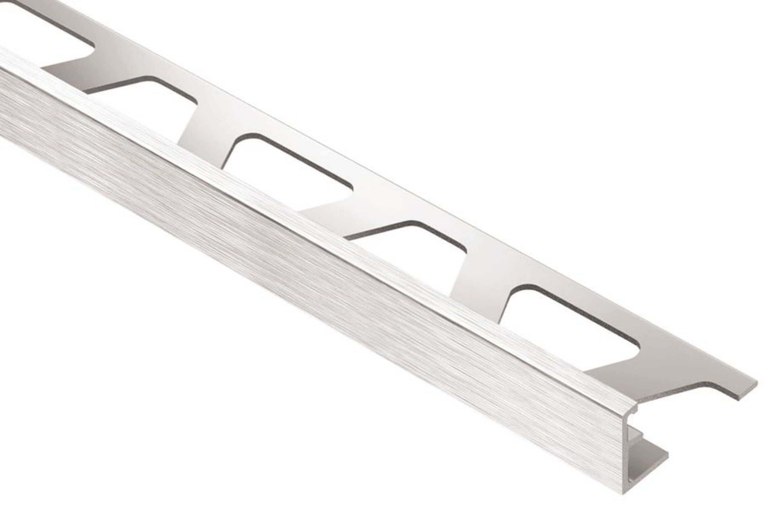 Schluter Schiene Profilé 1/2" Alum Chromé Brossé A125ACGB