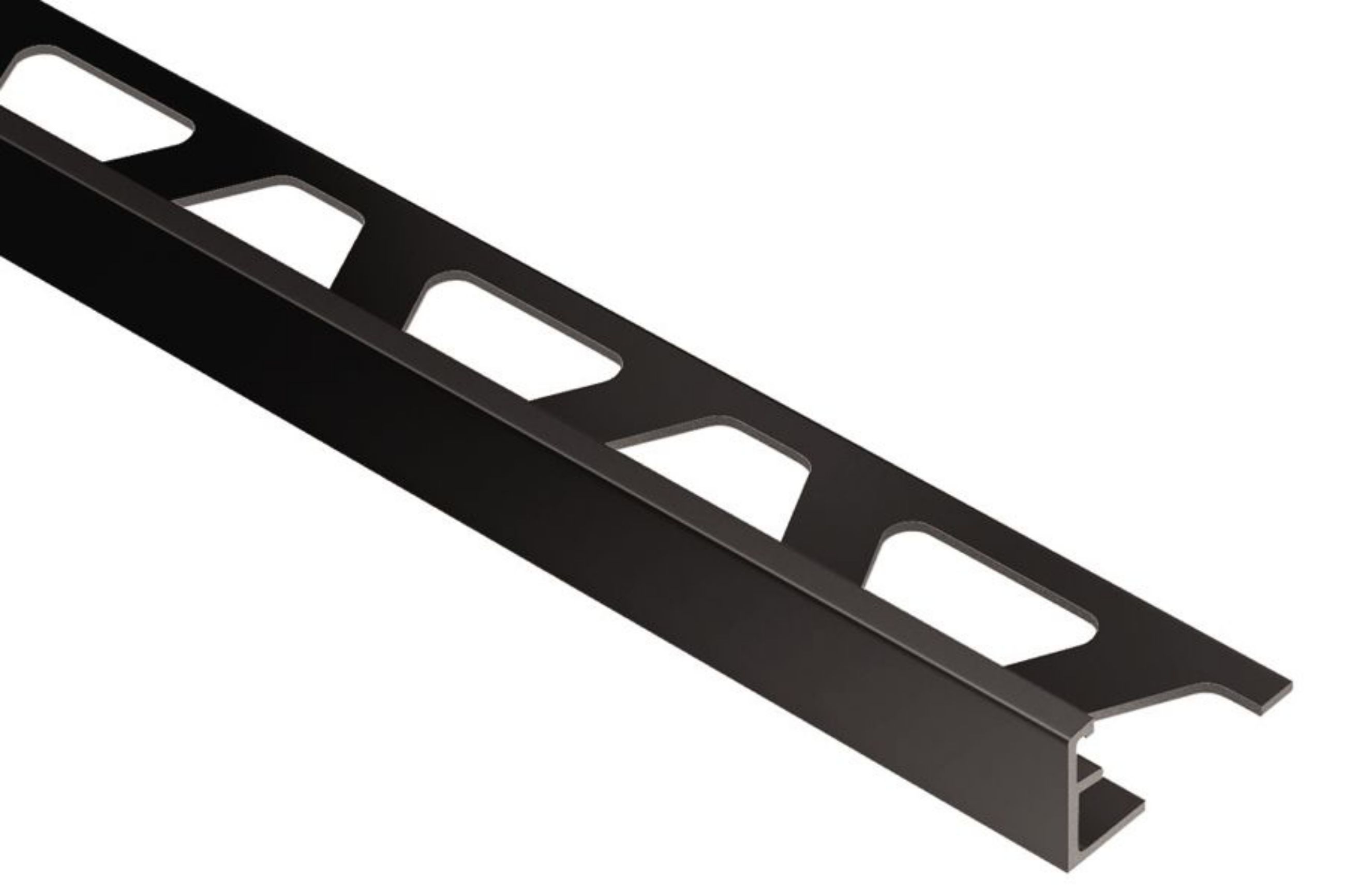Schluter Schiene Profilé 1/2" Alum Noir Bril A125AGSG