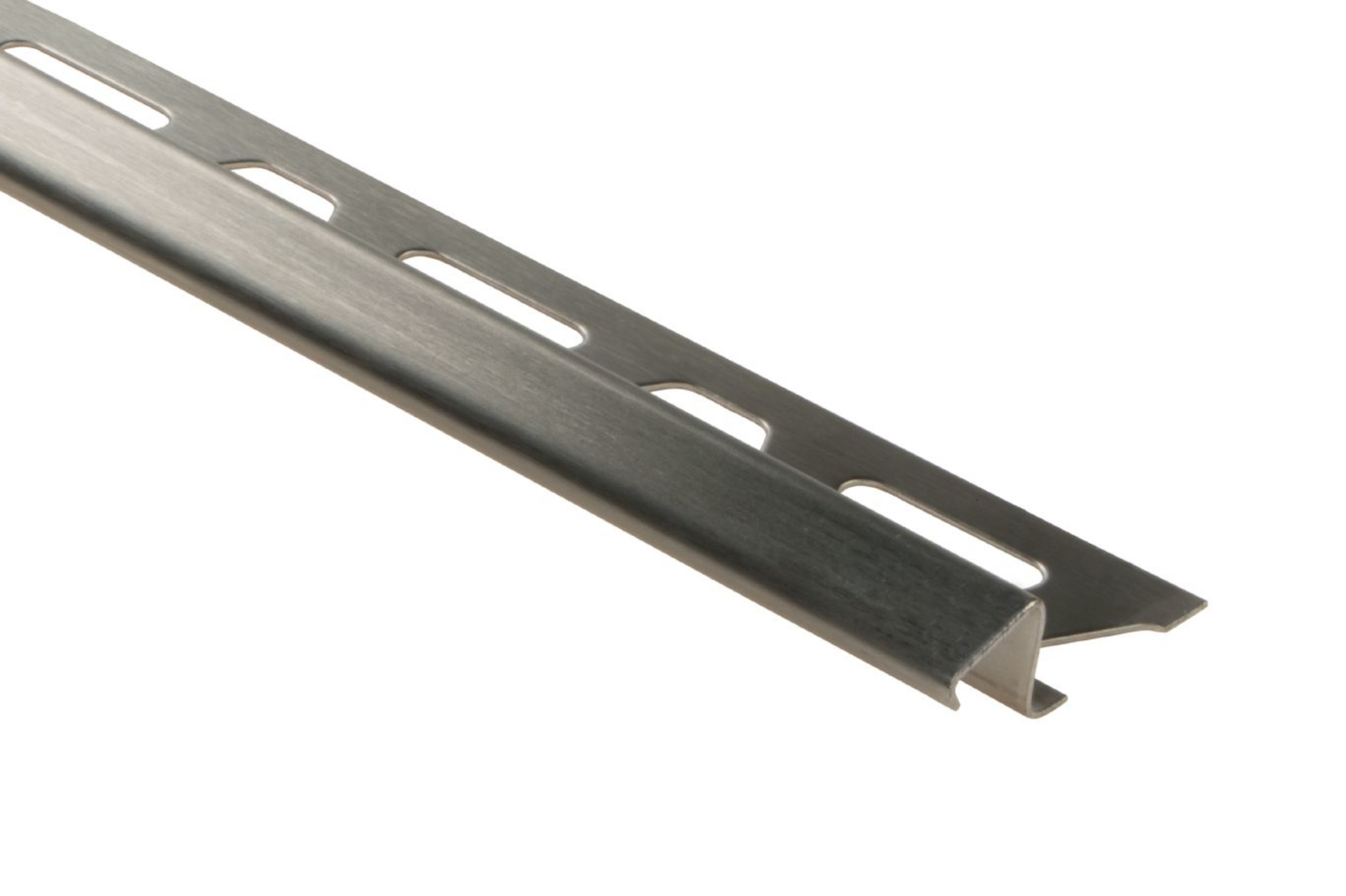 Schluter Deco-De Profilé 135° 3/8" Inox Brossé DE100EBS