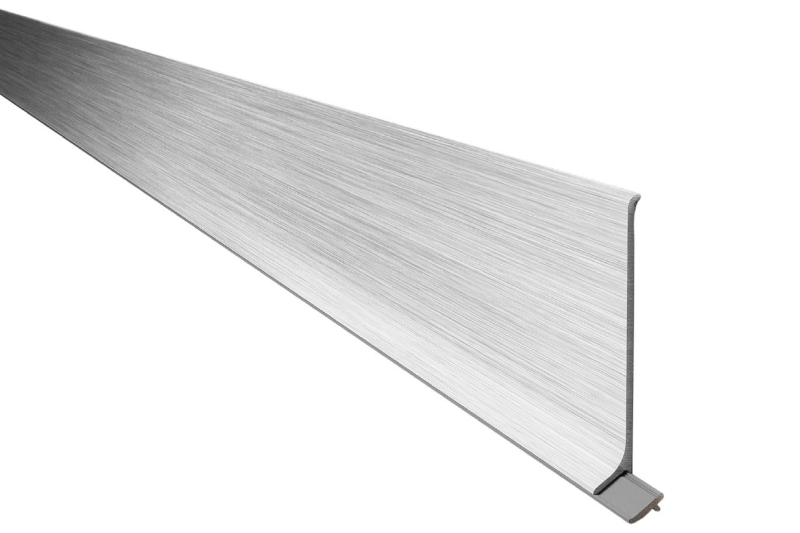 Schluter Designbase-Sl Profilé 3-1/8" Alum Aspect Inox Br DBSL80AEEB