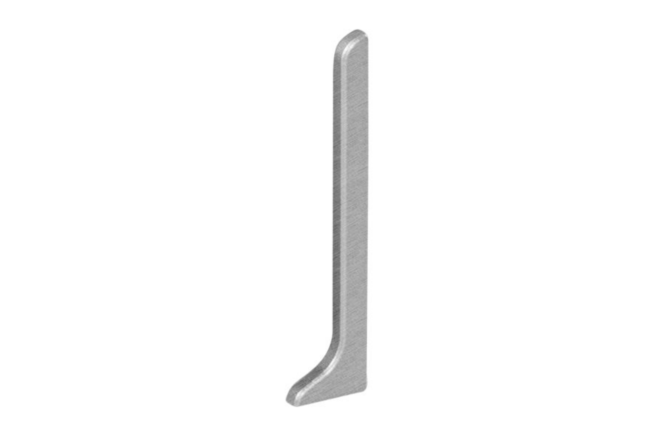 Schluter Designbase-Sl Cap Droite 3-1/8" Alum Asp Inox Br ER/DBSL80AEEB