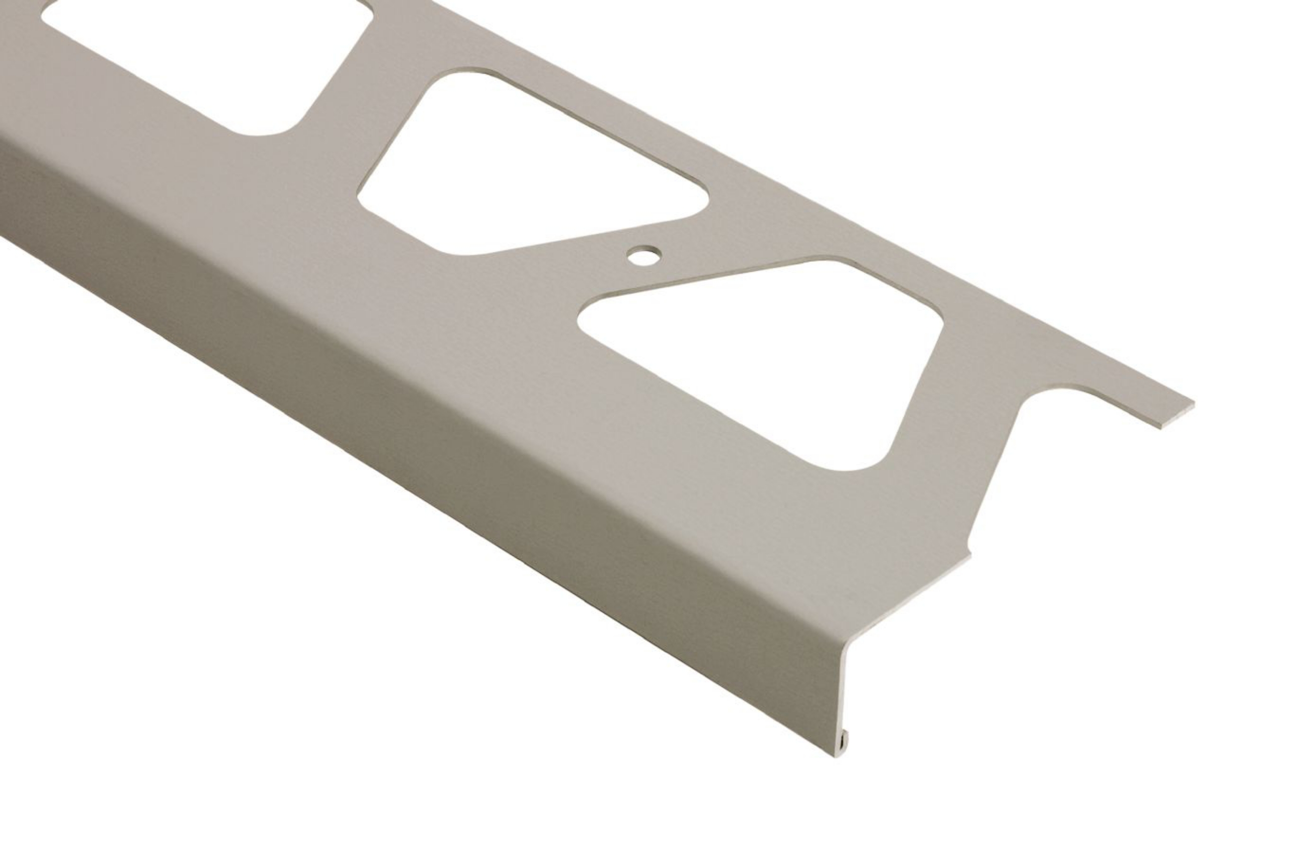 Schluter Bara-Rw Bordure 4-3/4" Alum Gris Clas RW120PG