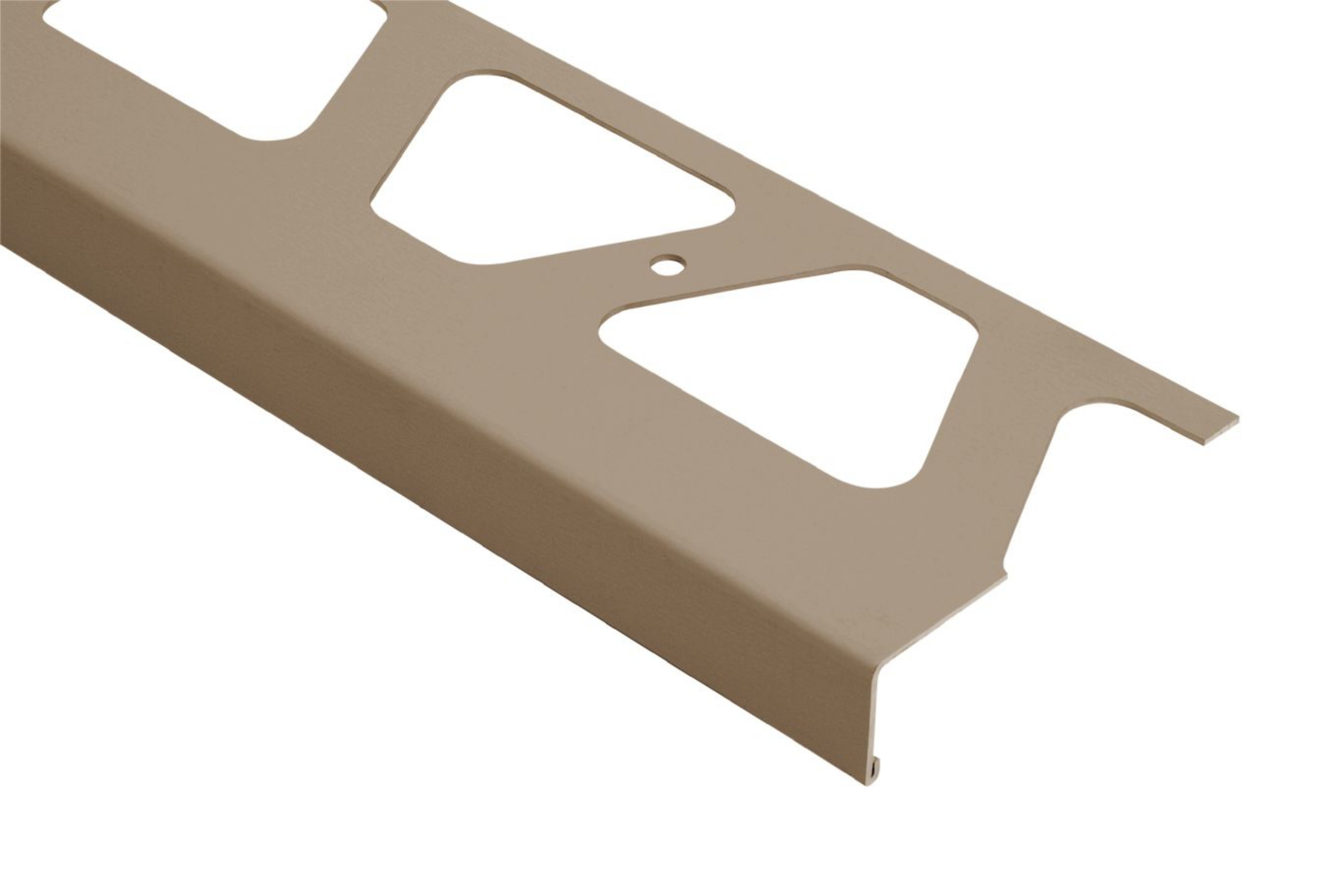 Schluter Bara-Rw Bordure 9/16" Alum Beige Cl RW15HB