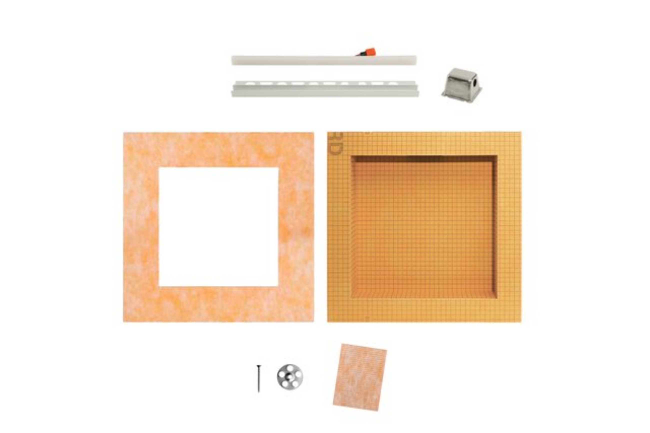 Schluter Kerdi-Board-Snlt 12X12 Niche Del Blanc KB12SNLT1WWF