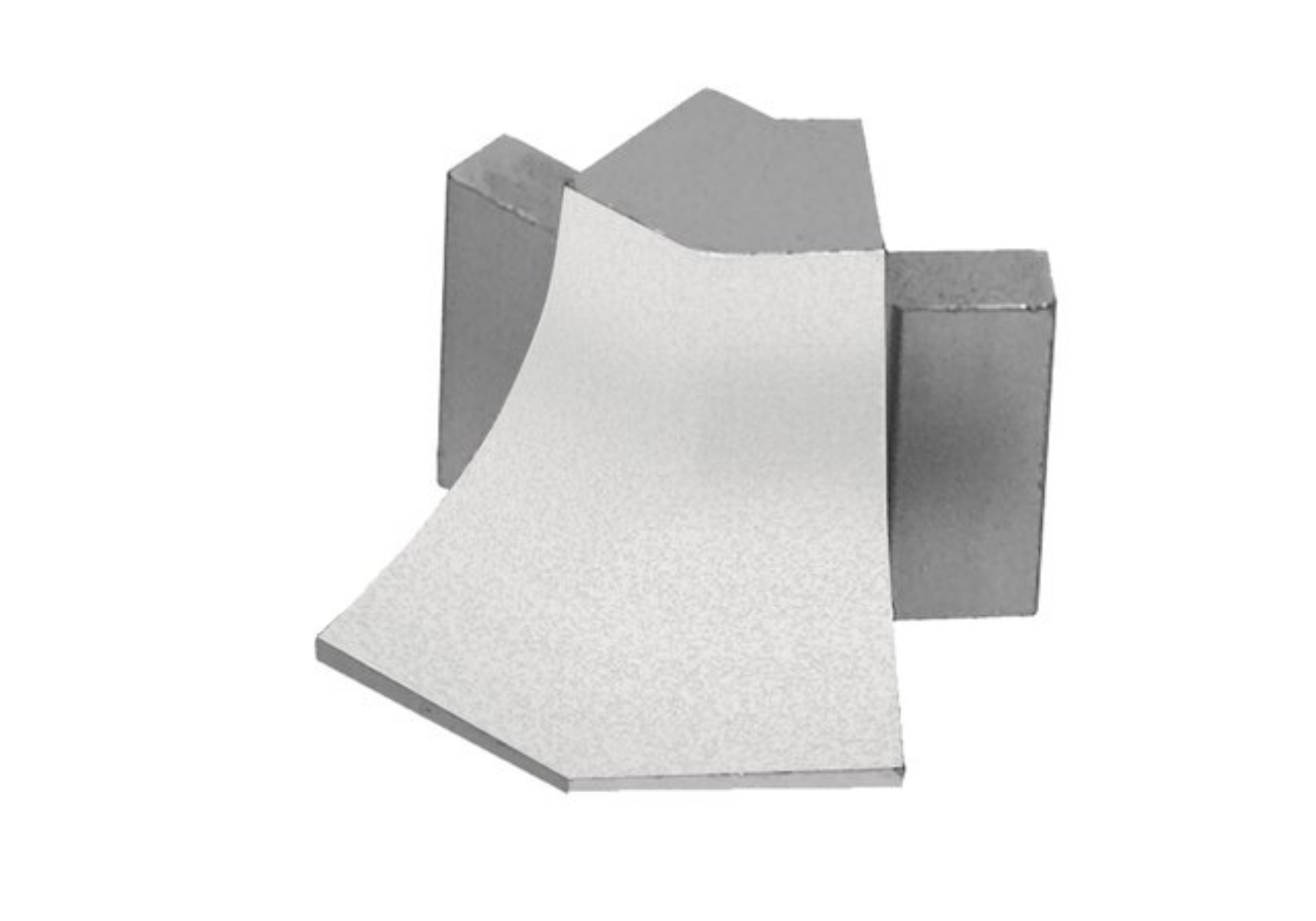 Schluter Dilex-Ahka Coin Ext 135° Alum Blanc Mat E135/AHKA/MBW