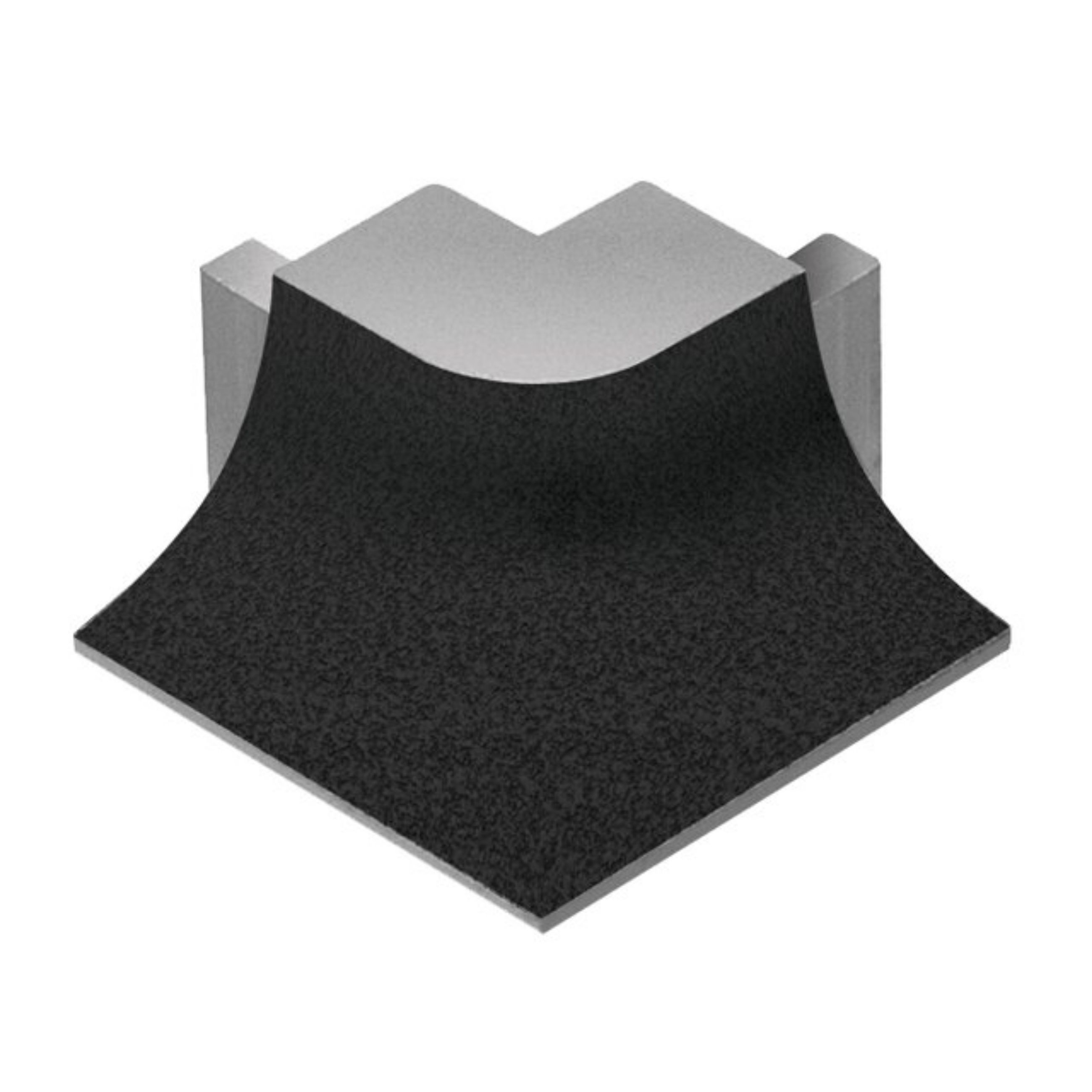 Schluter Dilex-Ahka Coin Ext 90° Alum Noir Mat E90/AHKA/MGS