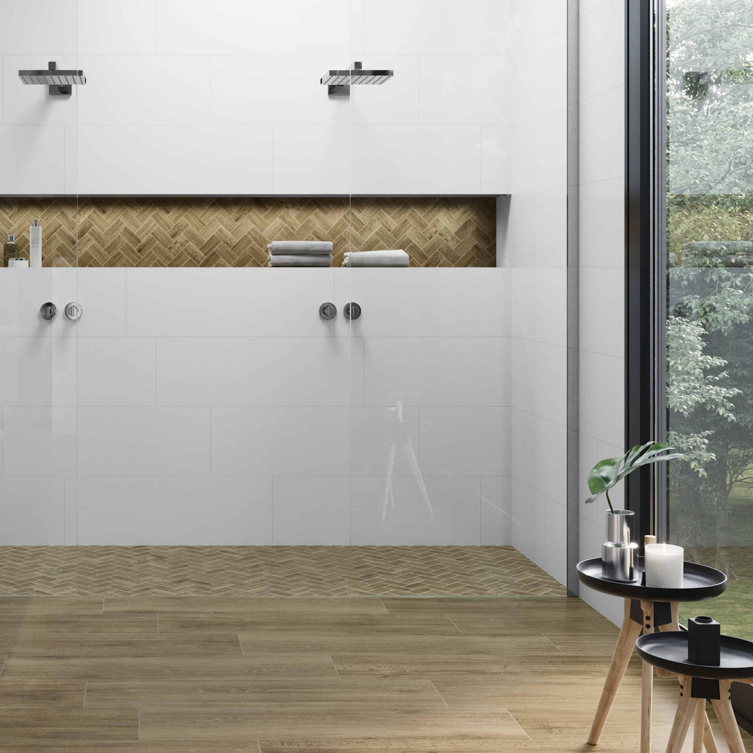 Ceratec Surfaces. Superwhite Porcelain Tile Collection | Ceratec Surfaces