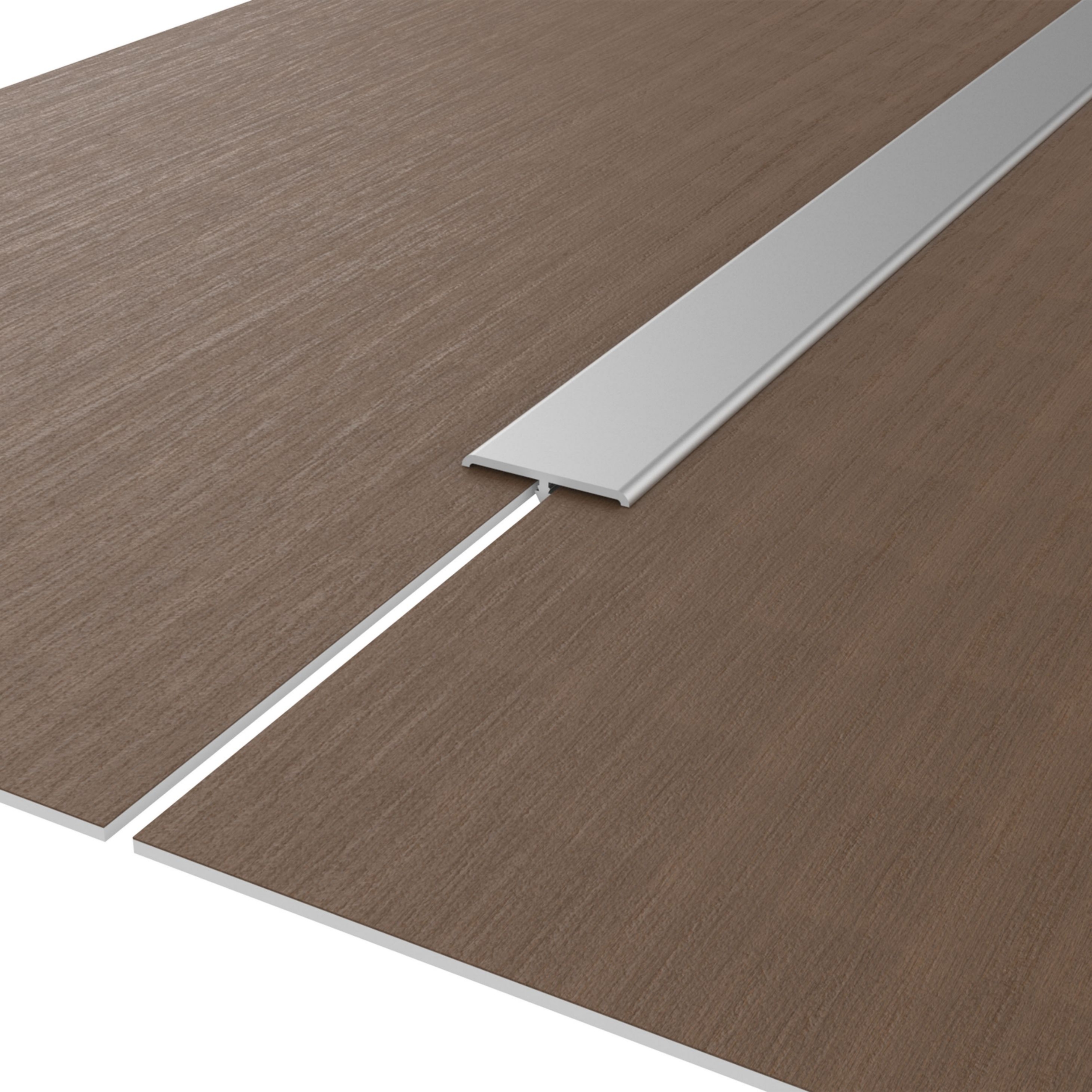 PROJOINT T25 T-Shaped for Vinyl | Silver Satin | 25 mm