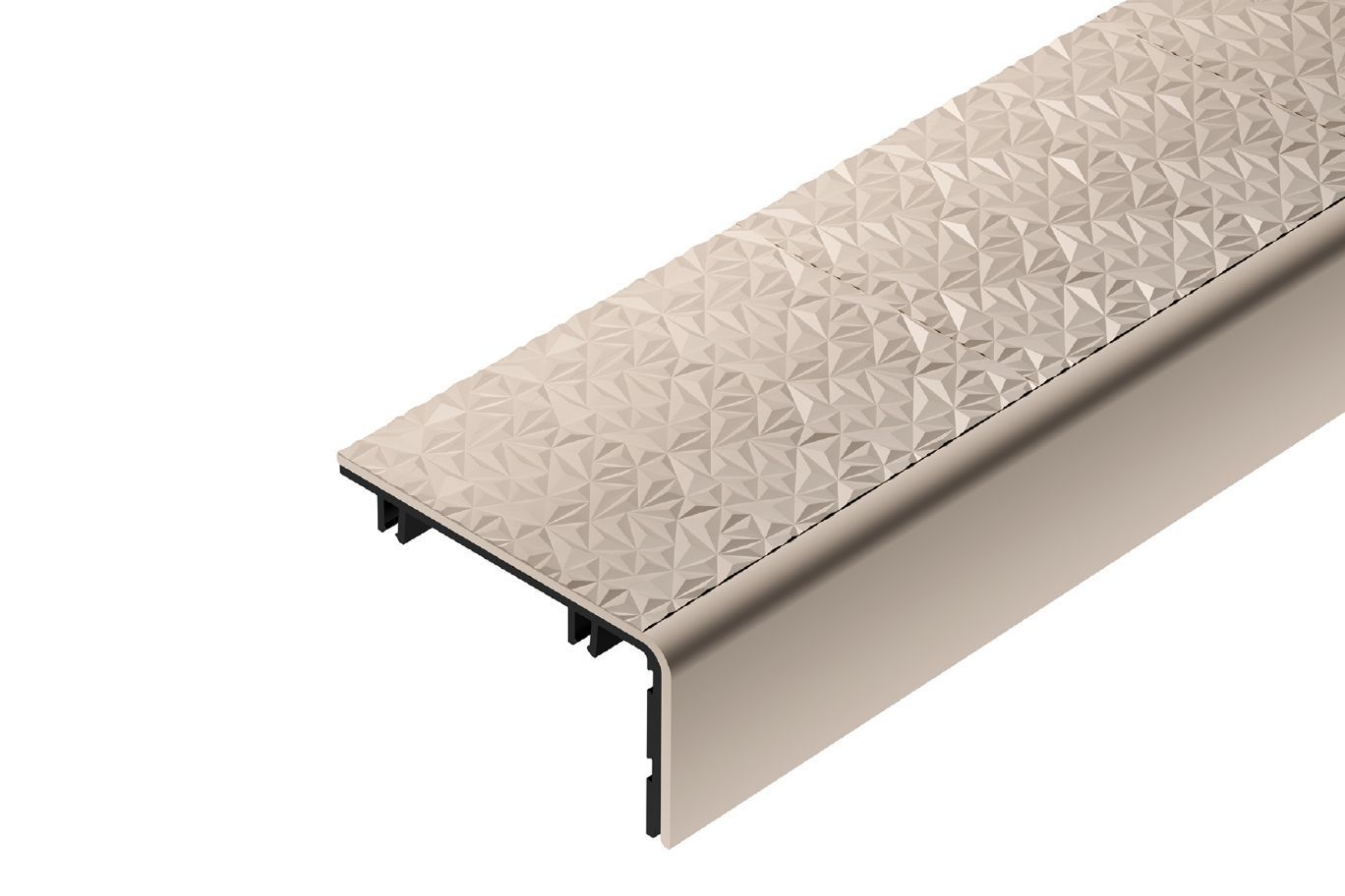 Schluter Trep-V 60 Insert Sable 10' TVL60SP/300