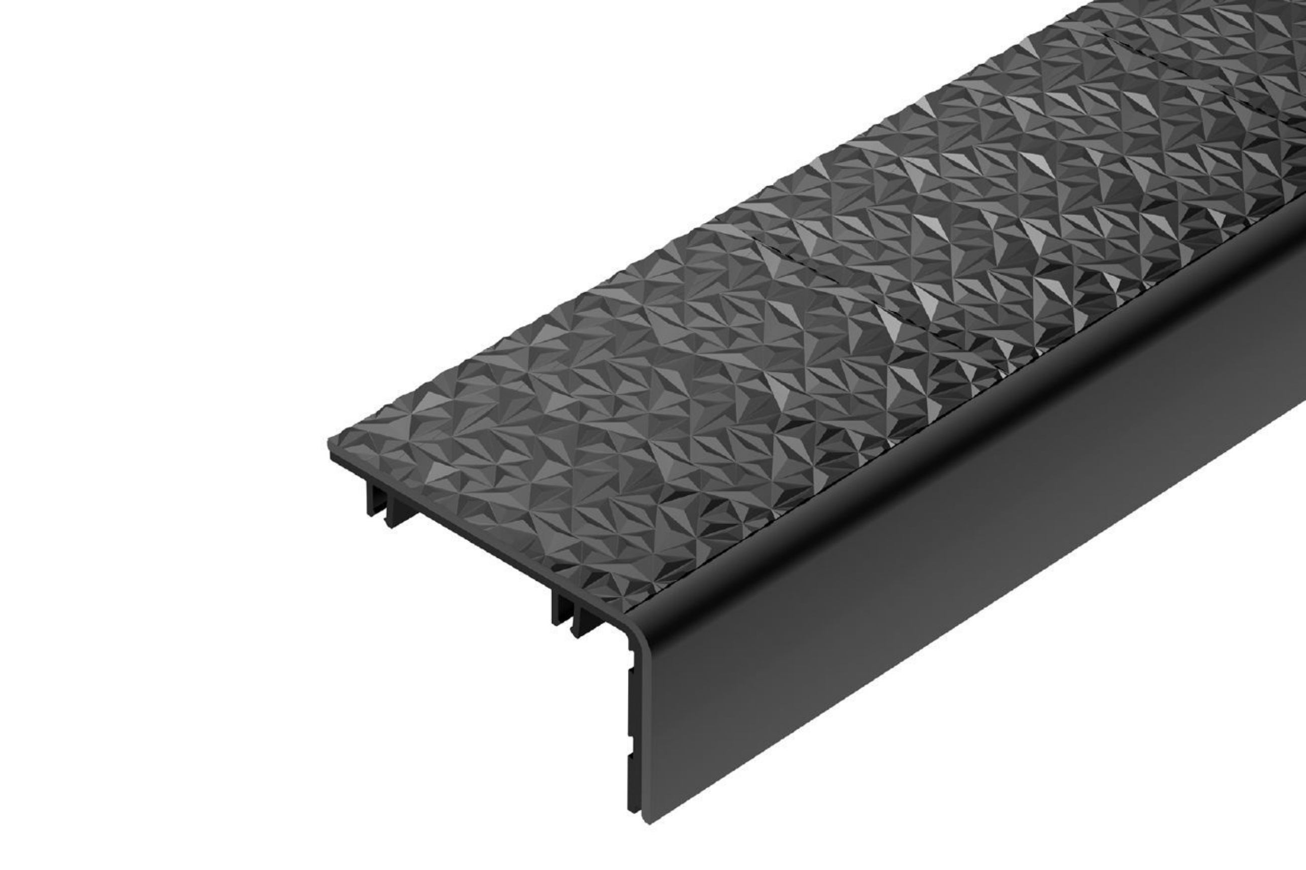 Schluter Trep-V 60 Insert Gris Coulis 10' TVL60FG/300