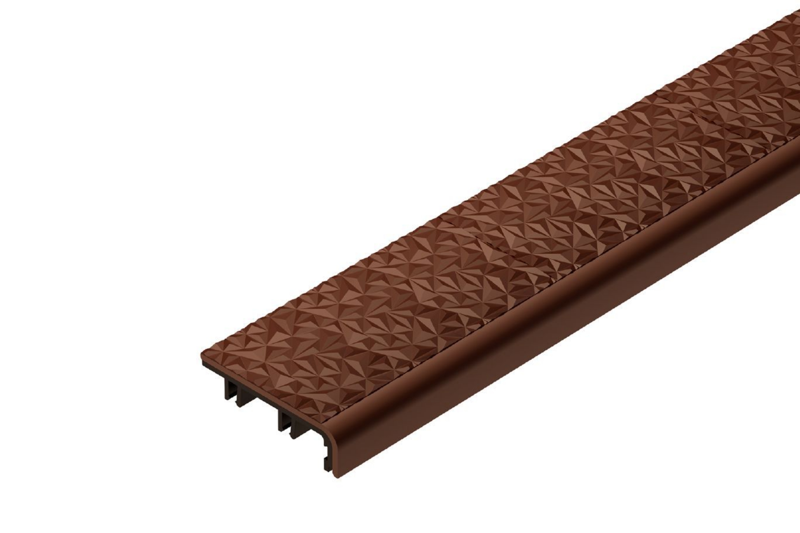 Schluter Trep-V 42 Insert Brun Noisette 10' TVL42NB/300