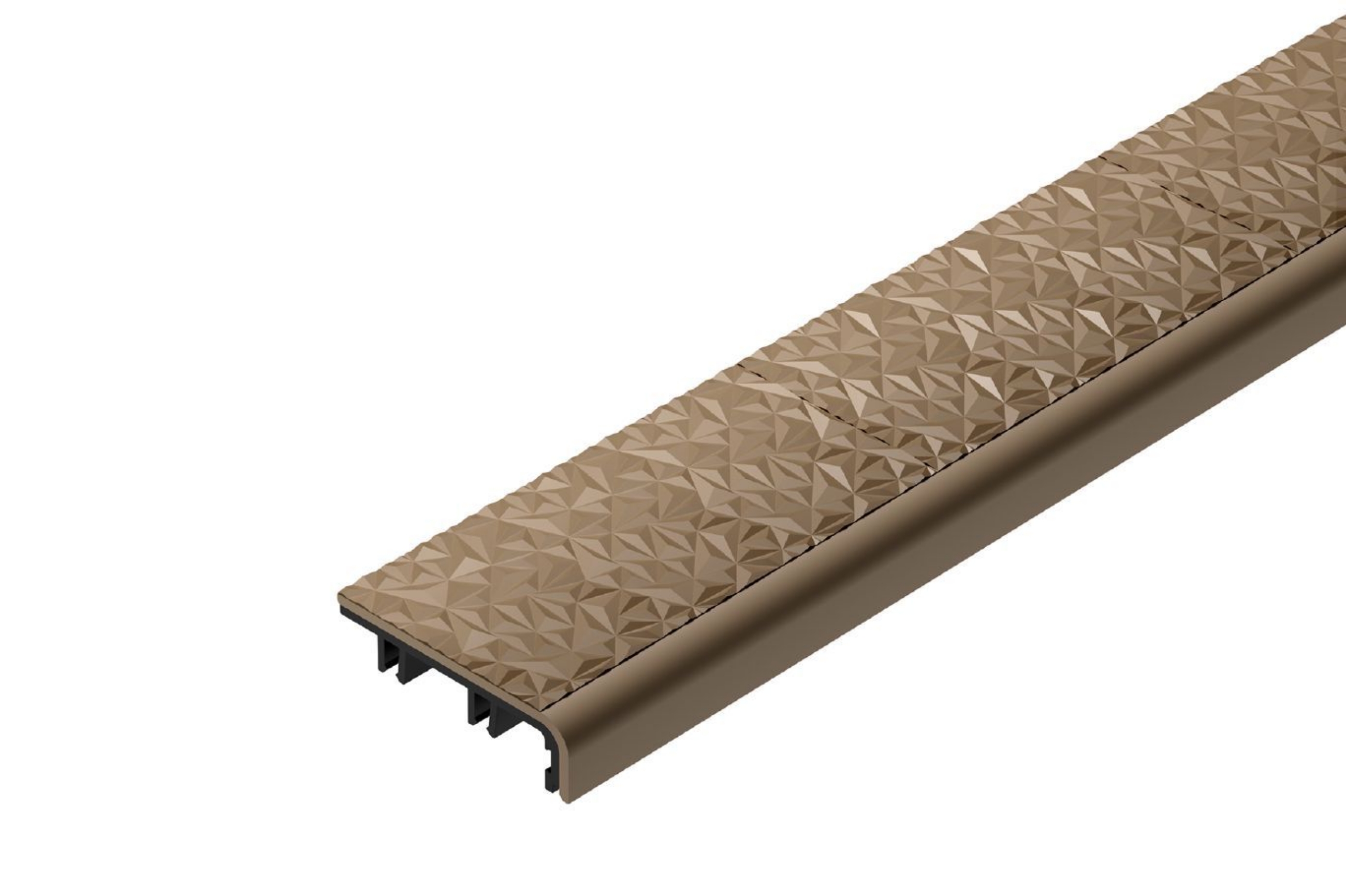 Schluter Trep-V 42 Insert Beige Clair 6' 7" TVL42HB/200