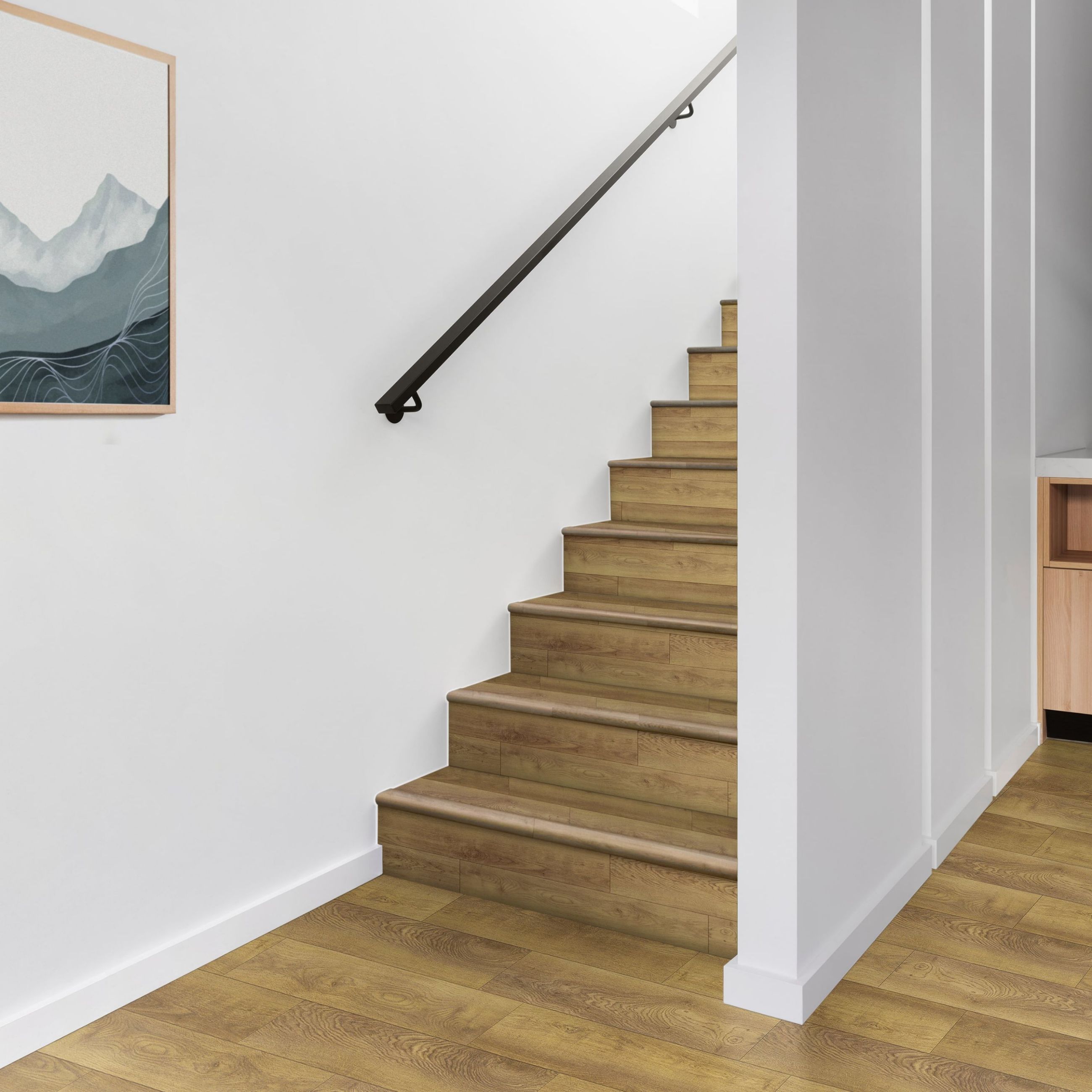 Dante 2.0 Plank Moulding | Ginger | 2" x 94" | Stair Nosing